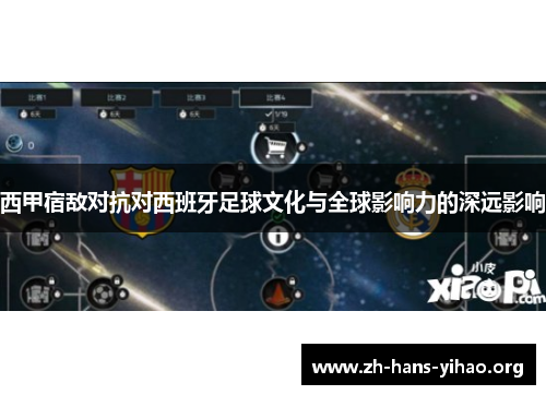 西甲宿敌对抗对西班牙足球文化与全球影响力的深远影响