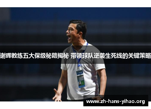 谢晖教练五大保级秘籍揭秘 带领球队逆袭生死线的关键策略