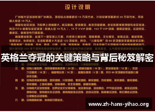 英格兰夺冠的关键策略与背后秘笈解密